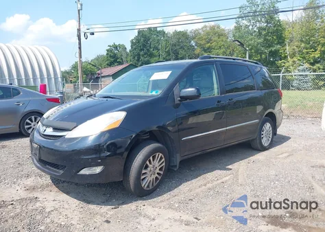 2008 Toyota Sienna Limited из США, поврежденный, VIN 5TDBK22C98S011075